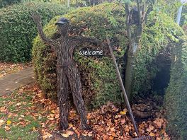 Fella gives you a nice welcome ☺️
