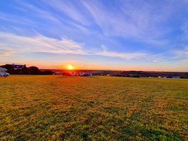 Sunrise over the campsite