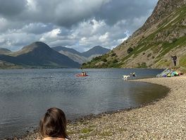 The beautiful lake