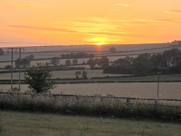 Last night sunset