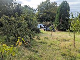 One of the pitches. quite private and secluded