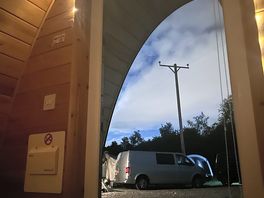 View from the pod