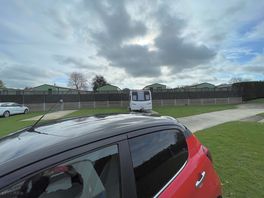 View looking from our pitch