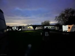Campsite at night