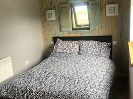 Very comfortable bed, and cosy bunk beds for the children.