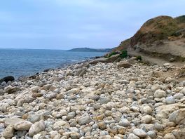 The smugglers inn beach front - this took light climbing to get to and from.