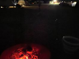 Silent at 11,listening to the fire crackling