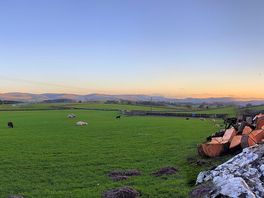 The view south from sunbiggin camp site.