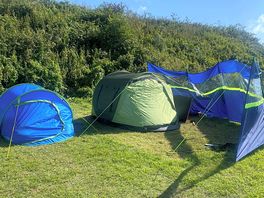 Fab pitches - flat, away from road noise