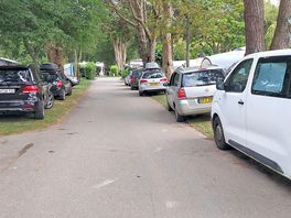 Road like a car park