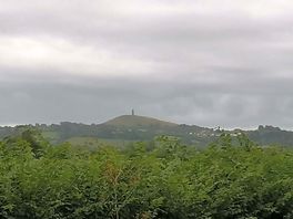 Glastonbury tor, distant but clear view. my phone is not the best camera