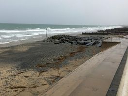 Wet and windy tywyn beach!