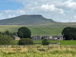 View from campsite of pen-y-ghent