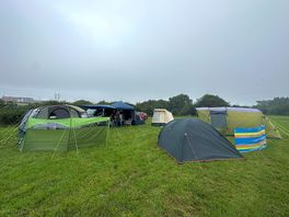 Our camp all set up.