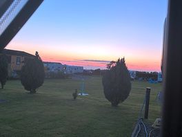 View from our caravan