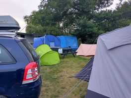 Overcrowding of tents