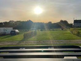 View across the pitches from the rtt.