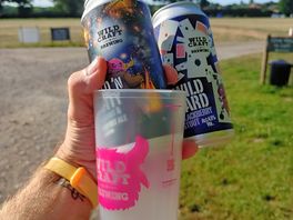 Took some beers from the taproom back to my tent