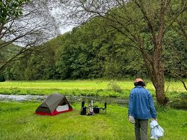 The view of our pitch.