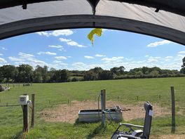 View from our tent.