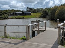 View of the lake