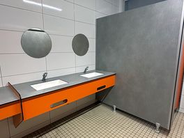 Female toilet block