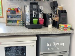 Great hit drinks area