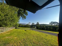 Gorgeous mountain view’s to wake up to.
