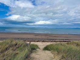 Beach right on the campsite’s doorstep