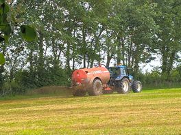 The only down side was the manure spreading behind our pitch