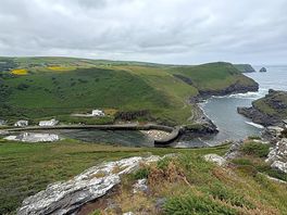 Boscastle where i walked to from the campsite