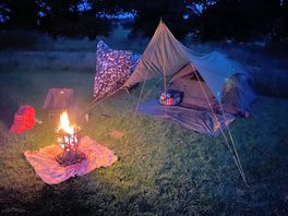 Evening fire