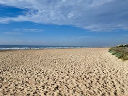 Strand vor dem campingplatz
