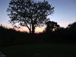 Sunset over ryelands.
