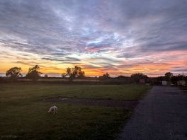 Beautiful sunset from southview farm.