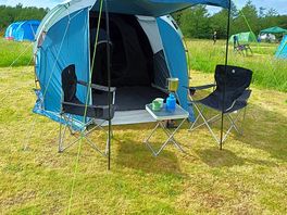 All set up ready to chill.