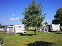 Spacious hardstanding pitches