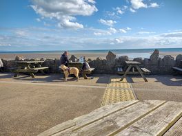 View from beach bar