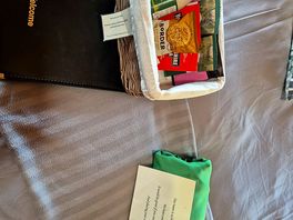 A welcome pack. much appreciated