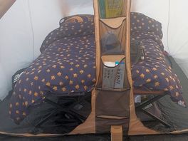 Bed. home from home.