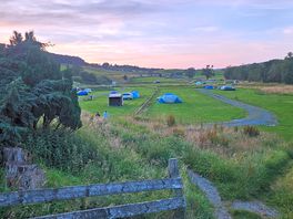 View from the washhouse