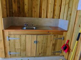 Pot wash area