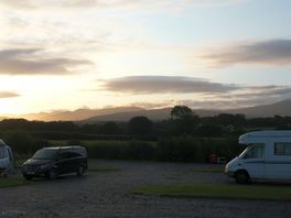 View towards snowden, early morning