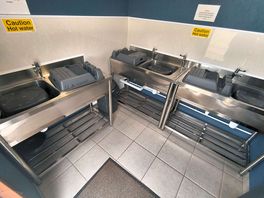 Washing up facilities