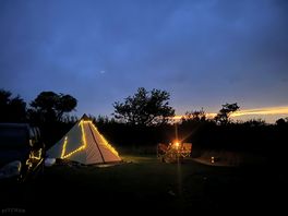 Night time set up