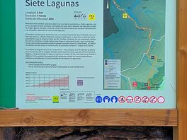 7 lagunas hike