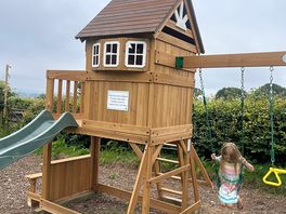 New play equipment added the day of our arrival