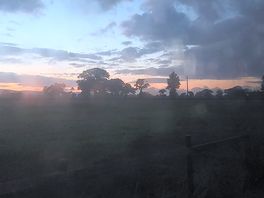 Carvanning in the rain isnt to bad with that view!