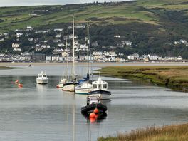 Estuary beside the site