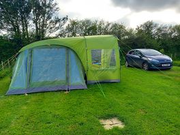 All set up and ready for a week of walking the coastal footpath. newquay to the lizard.
